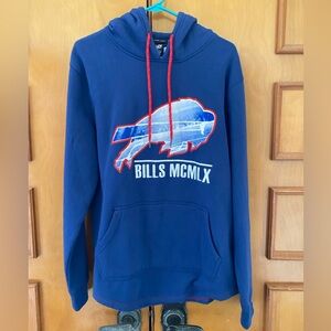 NFL Buffalo Bills Blue and Red Hoodie